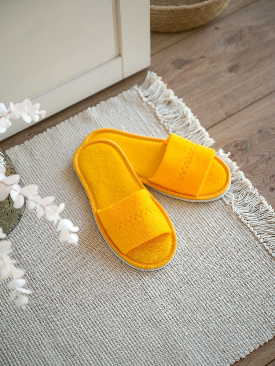 снимок Изделия махровые открытые жёлтые от магазина BIO-TEXTILES ОПТ