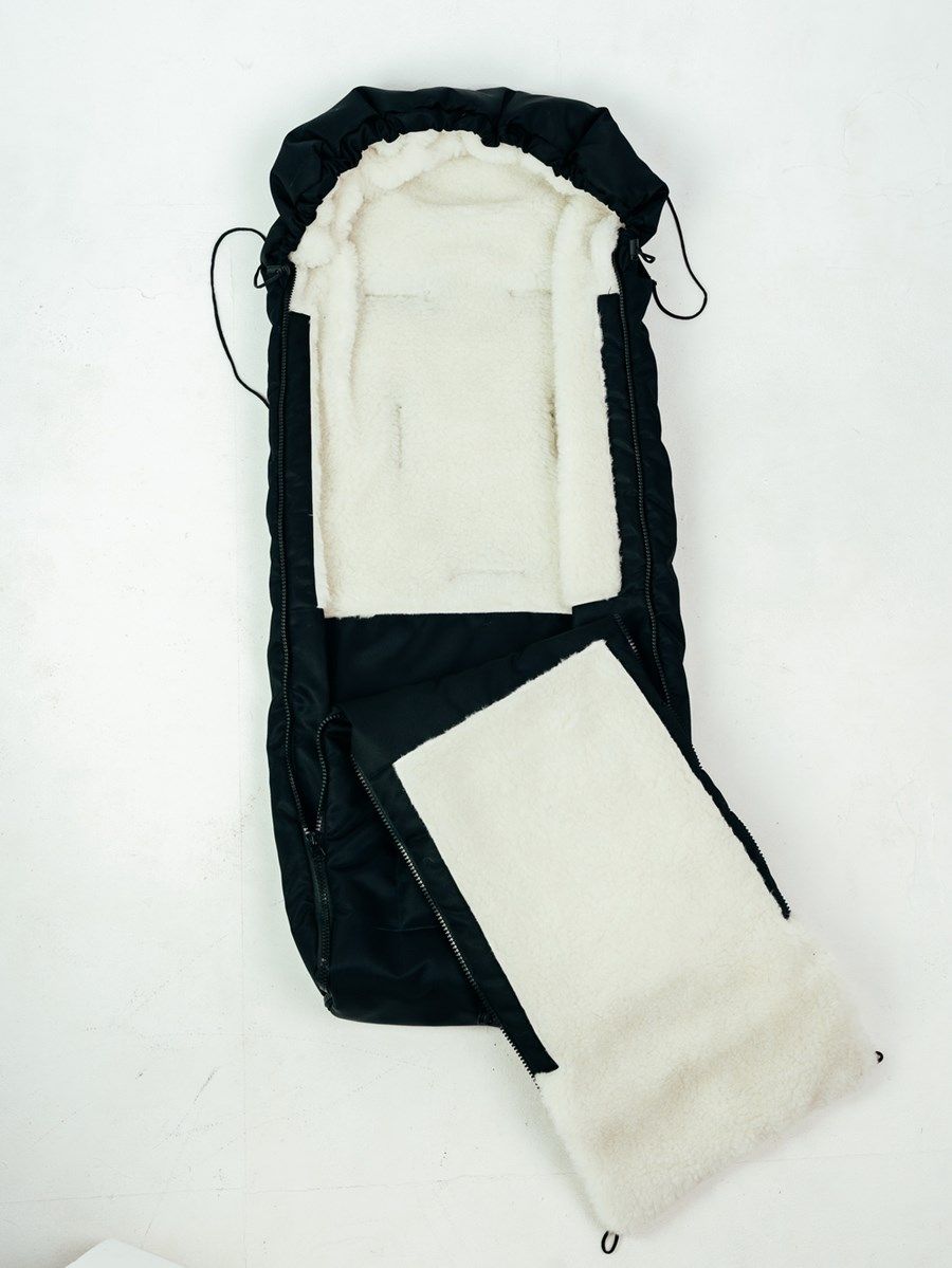 снимок Конверт детский меховой на выписку 120*58 (до 3 лет ) от магазина BIO-TEXTILES ОПТ