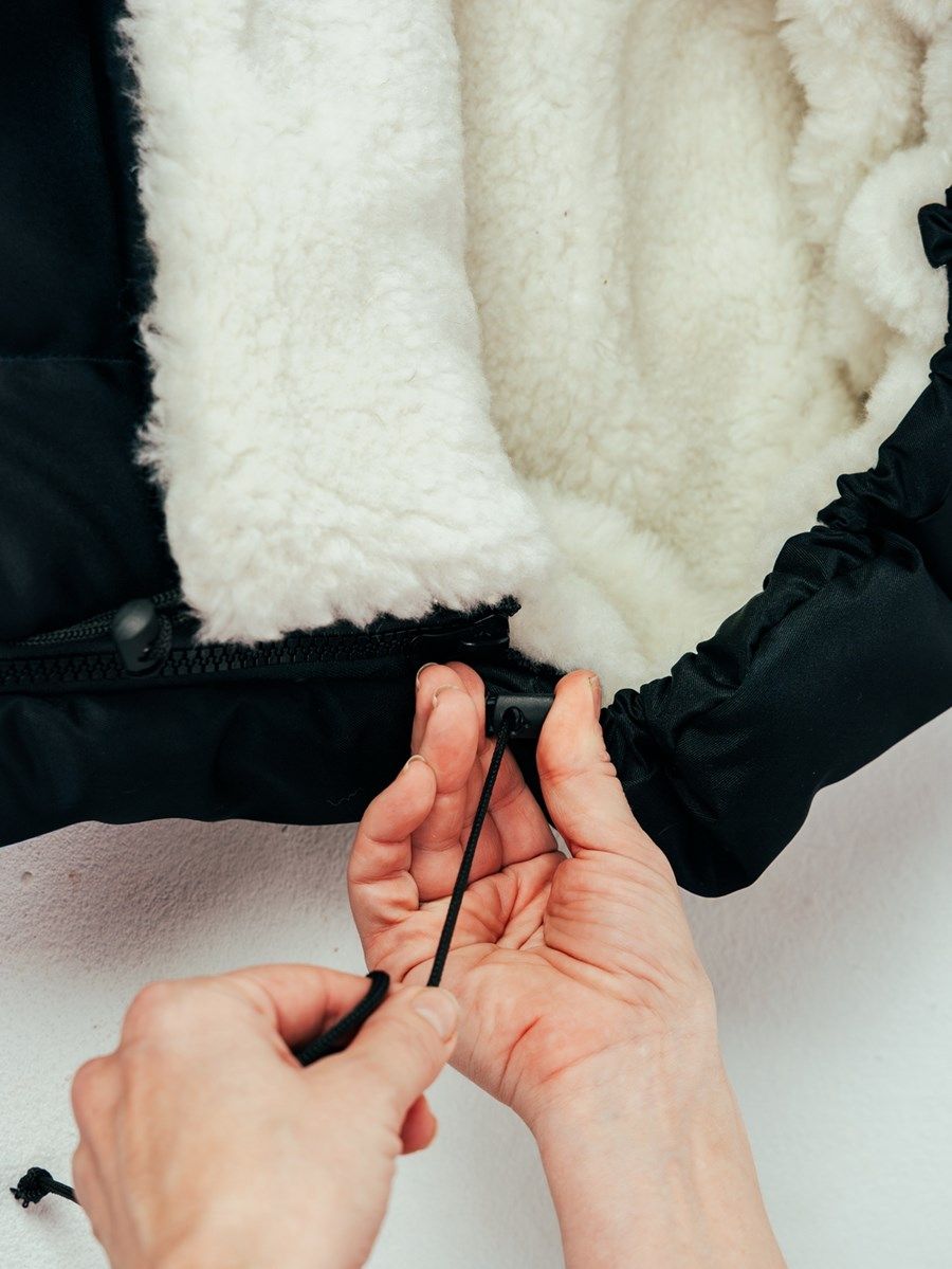 снимок Конверт детский меховой на выписку 120*58 (до 3 лет ) от магазина BIO-TEXTILES ОПТ