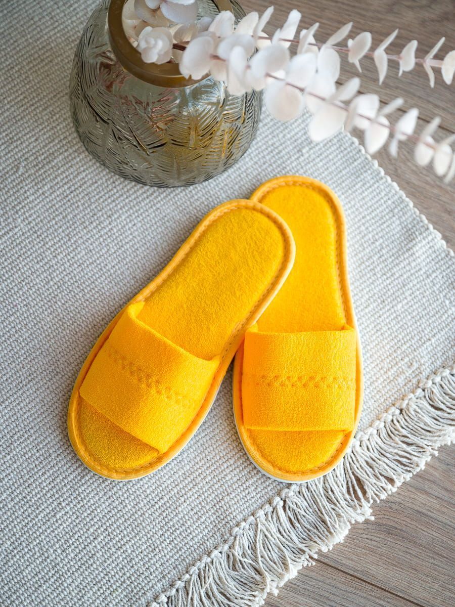 снимок Изделия махровые открытые жёлтые от магазина BIO-TEXTILES ОПТ