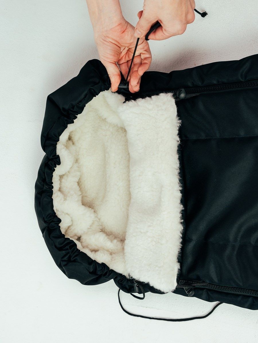 снимок Конверт детский меховой на выписку 120*58 (до 3 лет ) от магазина BIO-TEXTILES ОПТ