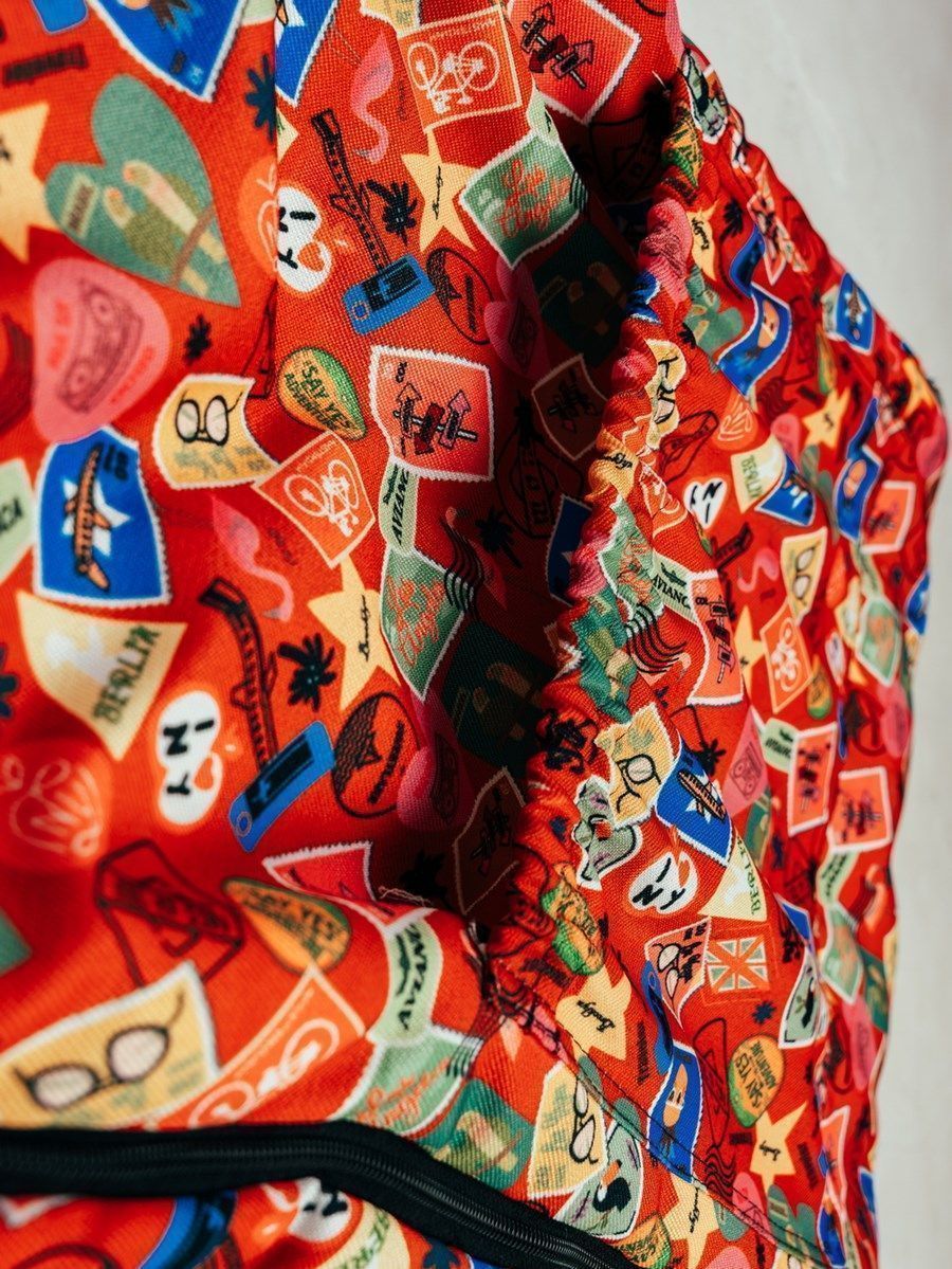 снимок Конверт детский меховой на выписку "Марки" 82*42 (до 6 мес), 100*46 (до 1 года) от магазина BIO-TEXTILES ОПТ