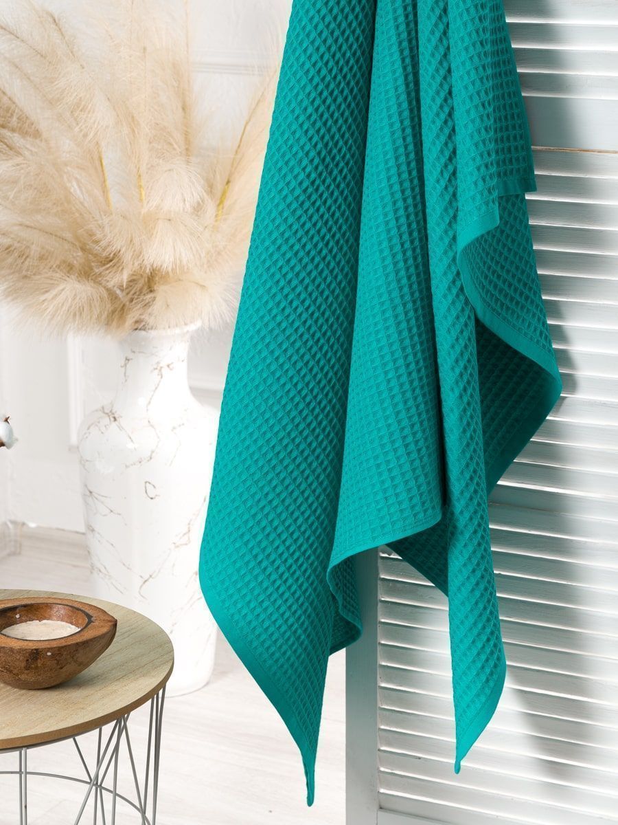 снимок Полотенце вафельное ментол от магазина BIO-TEXTILES ОПТ