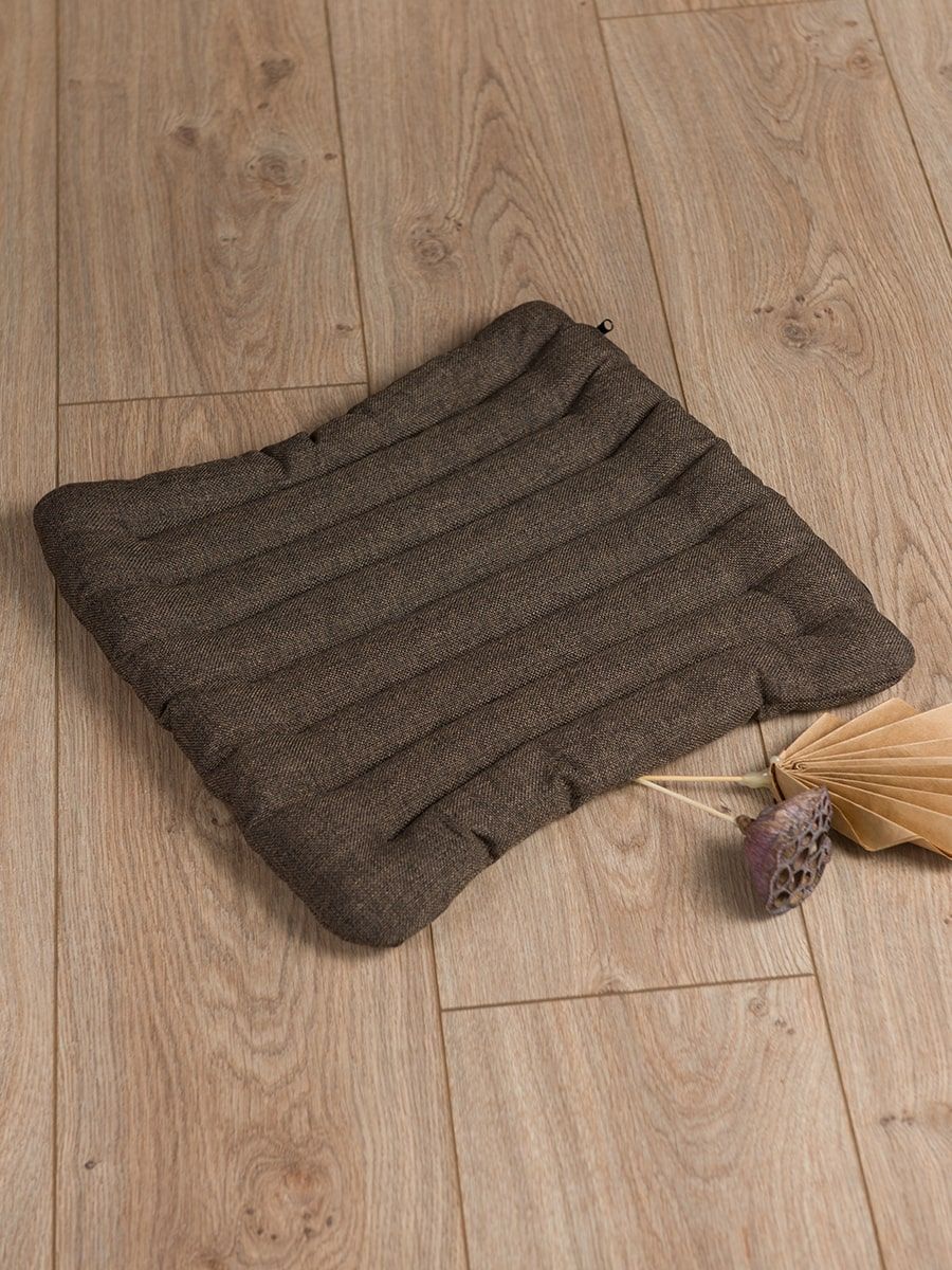 снимок Подушка для йоги ЭКО коричневый от магазина BIO-TEXTILES ОПТ