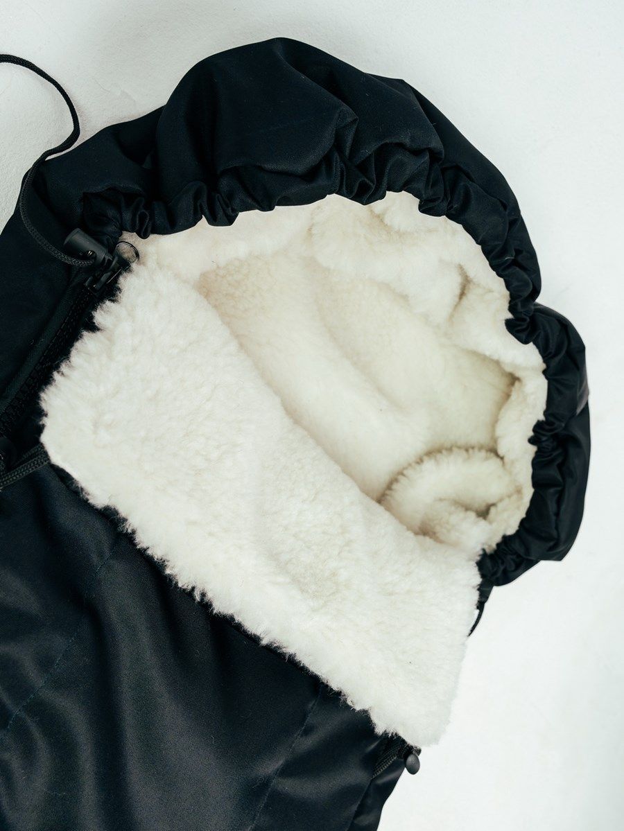 снимок Конверт детский меховой на выписку 120*58 (до 3 лет ) от магазина BIO-TEXTILES ОПТ