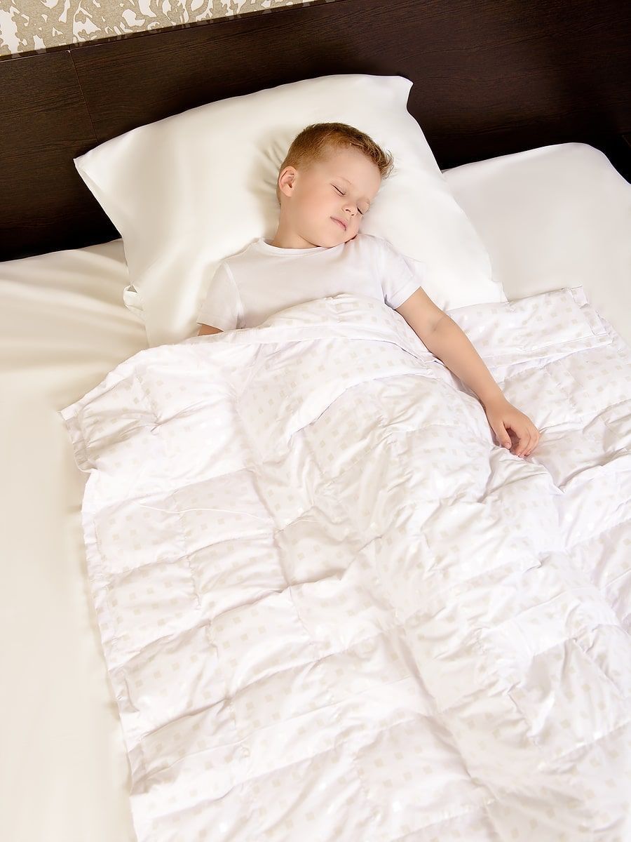 снимок Детское утяжеленное одеяло с гранулами от магазина BIO-TEXTILES ОПТ